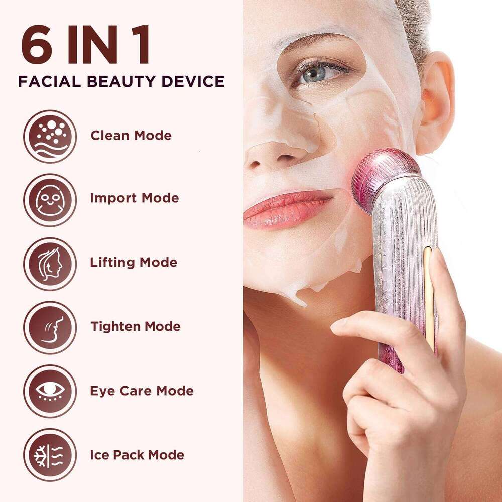 Skin Care USB Rechargeable Multifunctional Neck Facial Beauty Device For Women And Men Face Massager Tool