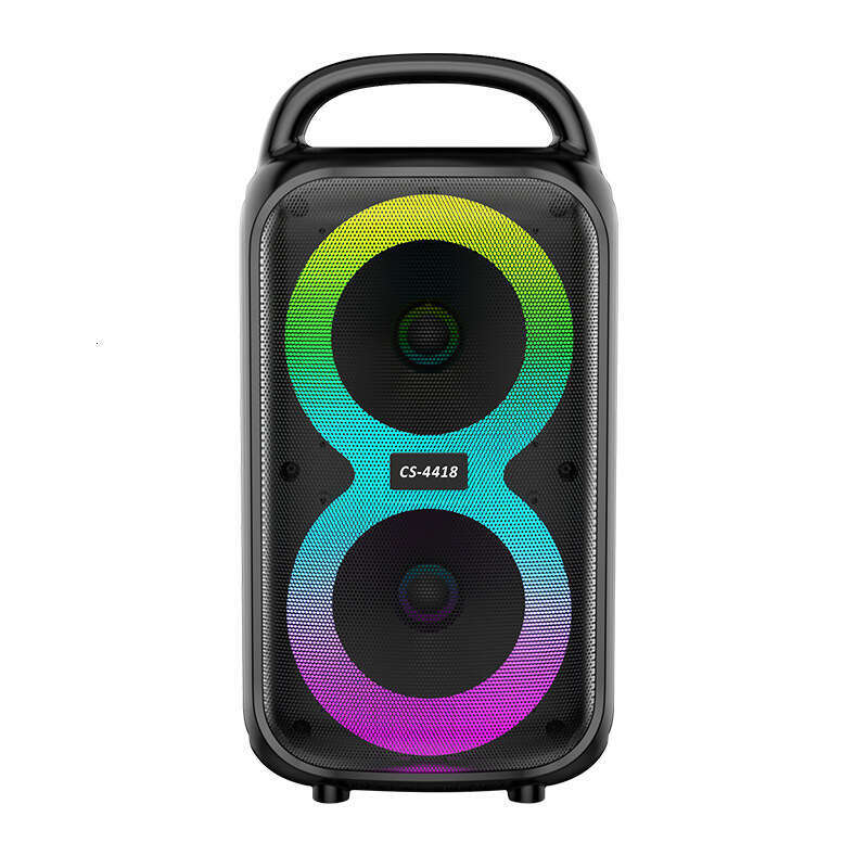 Designer brand desktop outdoor portable portable colorful lights subwoofer wireless small Bluetooth speaker