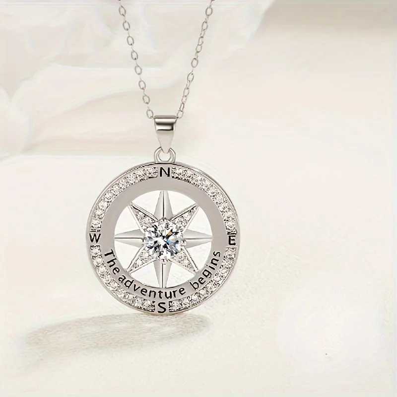 Cpass Necklace With Luxury Round Charm Jewelry Gifts For Wen Men W250712