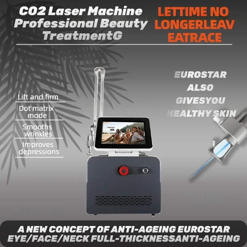 Professinal CO2 Laser Machine Solves Pigment And Vascular Problems Stimulates Collagen Remodeling Promotes Skin Regeneration