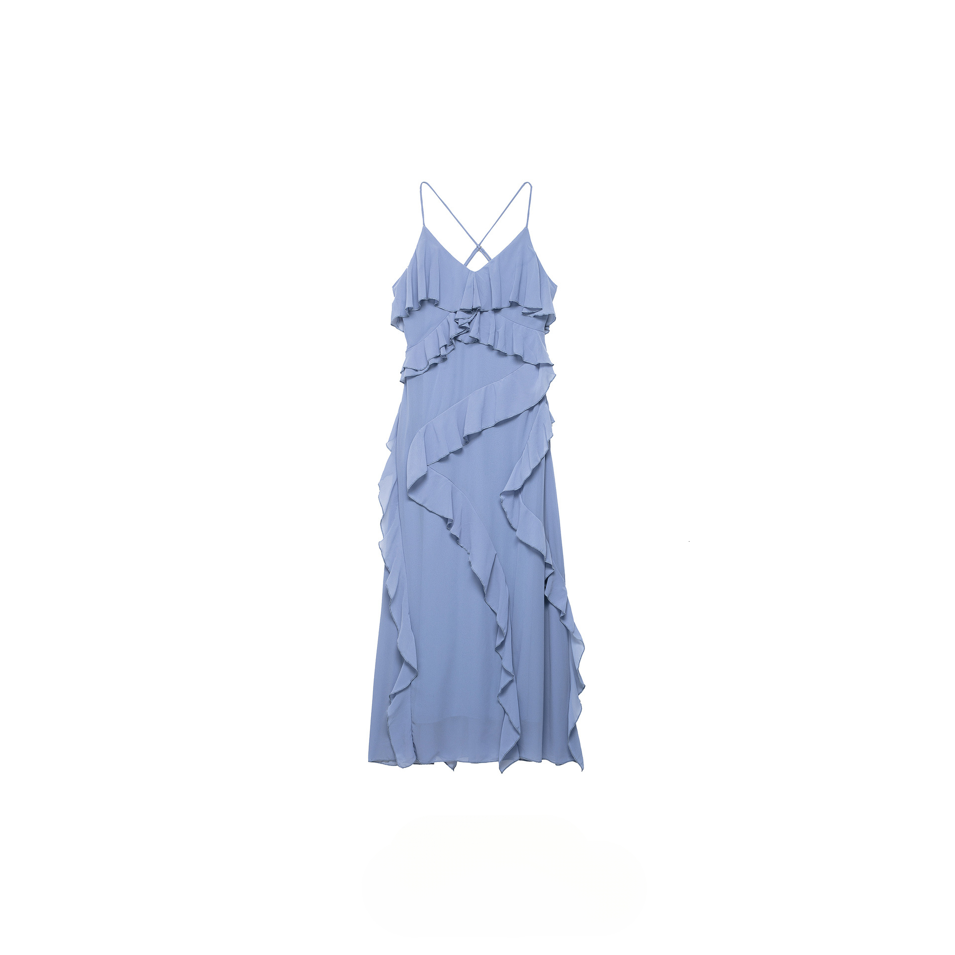2025 New women's dress fashionable women's new niche design elegant collar layered decorative belt dress new solid color pleated designer dr