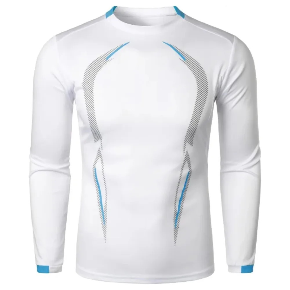 Autumn Mens Long Sleeve Quick Dry Tshirt Lightweight Breathable Streetwear Oversized Sports Fitness Outdoor Men T Shirt 250707