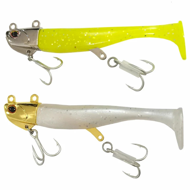 5pcs 24g105mm Artificial soft Bait LumiousGlow Mackerel Sea Bullet Bass Snapper Fishing Lure Wobblers Swimbait Jigging Baits 250708