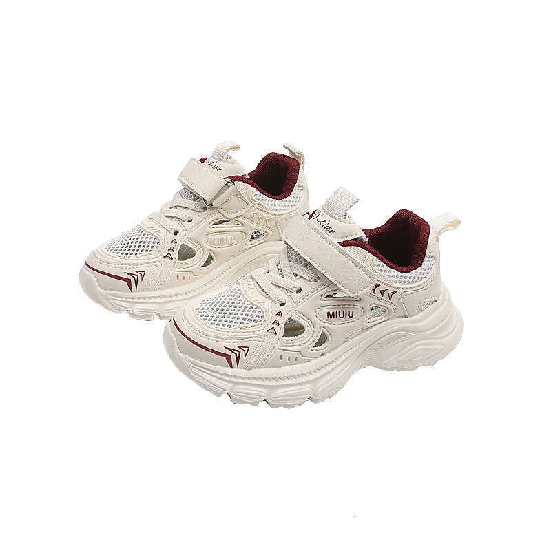 Children's Fashion Frame 2025 Summer New Korean Style Girls' Breathable Running Boys' Trendy Sports Shoes