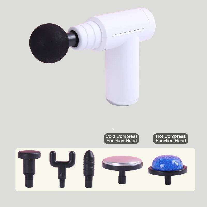 2025 Wireless Heated Cordless Hot And Ice Cold Compression Deep Tissue Body Massage Gun