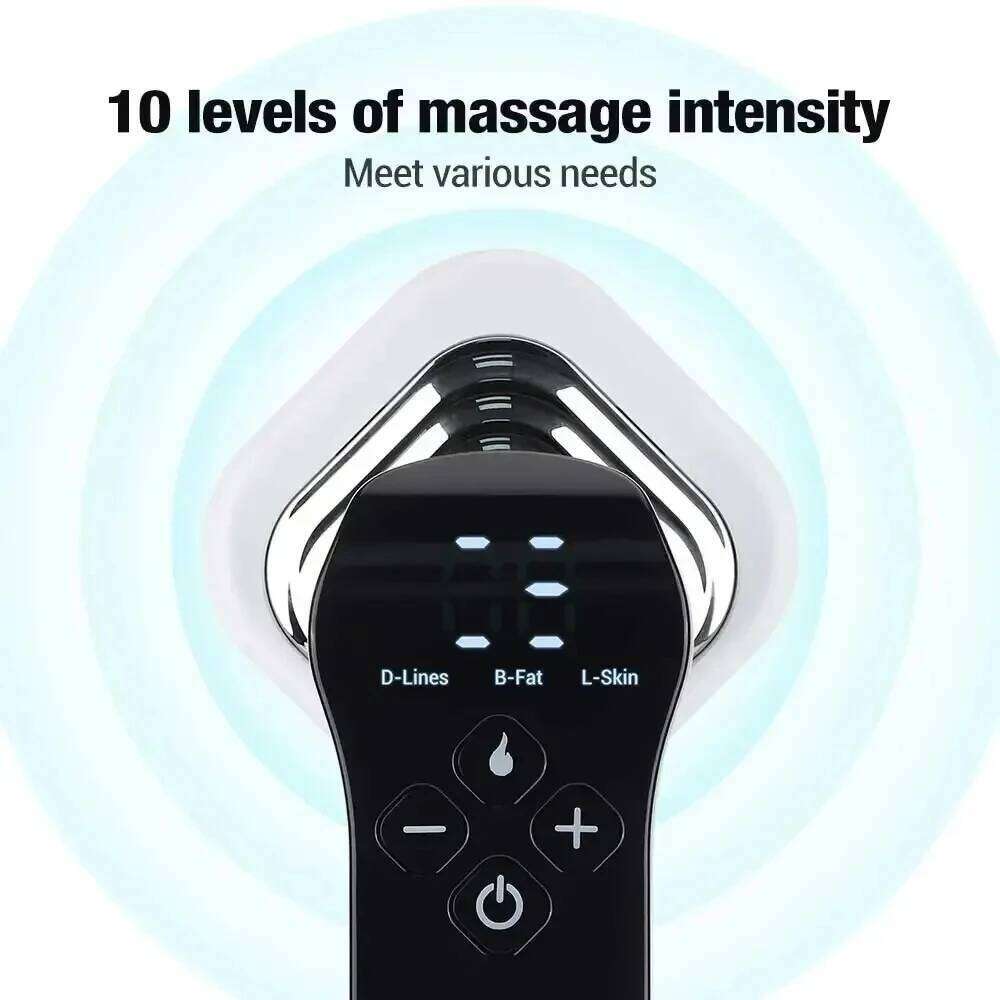Electric Portable Hand Held Body Massager for Belly Waist Arm Leg Butt
