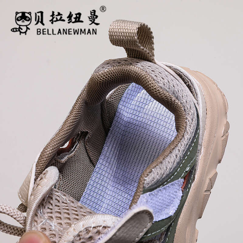 Children's Casual Sandals 2024 Spring Summer New Boys' Single Mesh Breathable Sports Girls' Fashion Dad Shoes