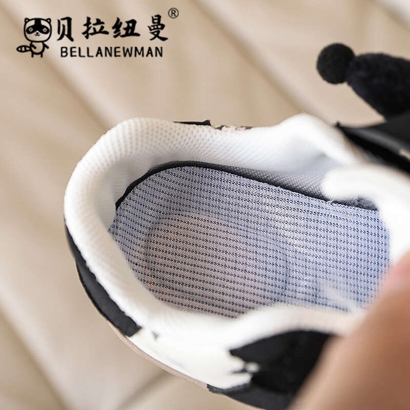 Baby Stylish Cute Cartoon Kuromi Versatile Training Shoes 2025 Spring Autumn New Fashion Sneakers for Girls