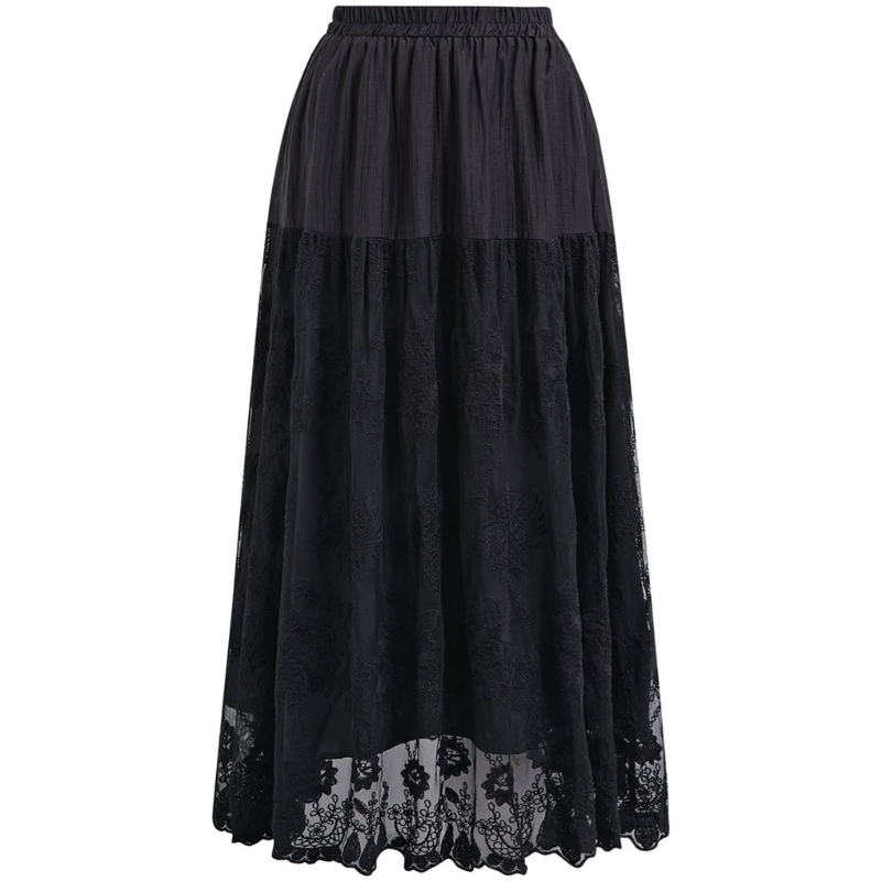 Chic & Cozy Lace Skirt - Perfect For Any Occasion
