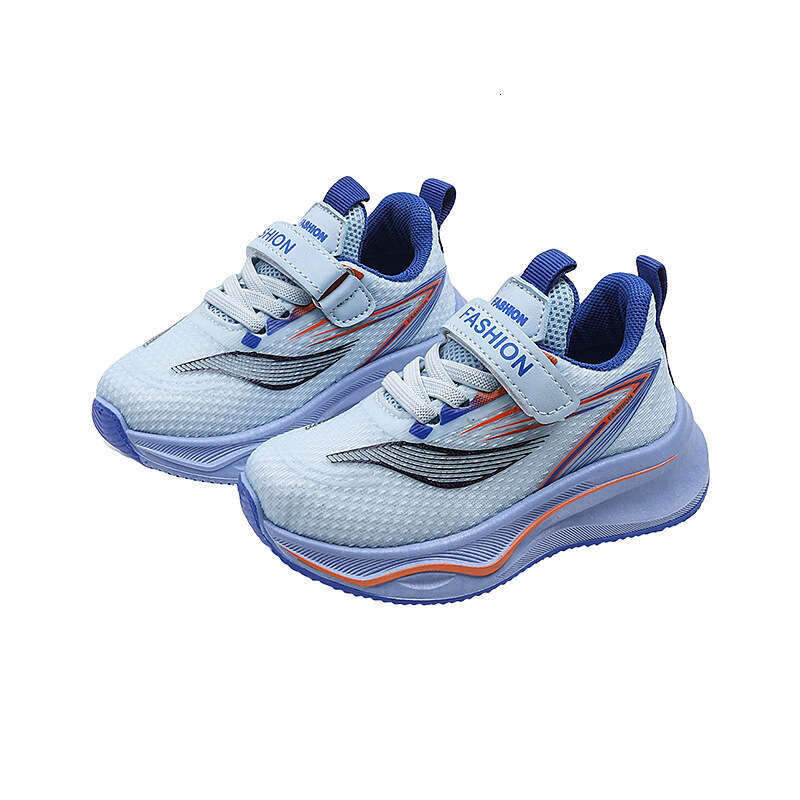 Children's Fashion Lightweight Shock-Absorbing Sneakers 2025 Spring Autumn New Korean Style Boys Casual Running Toddler Shoes