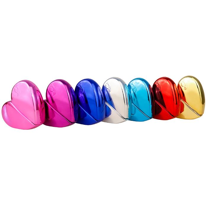 Heart Shaped Glass Portable Perfume Bottles with Spray Party Favor 25ml Refillable Empty Atomizer Travel Use CPA5711