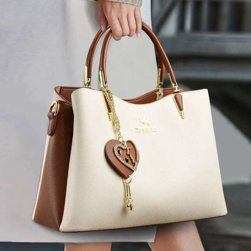 Brand Women Designer Super Quality Leather Handbags Casual Tote Ladies Shoulder Crossbody Bag For Female