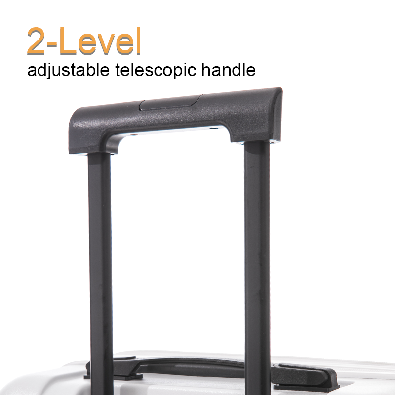 20-inch Front Opening Carry-On Luggage, Easy Access Laptop & Passport, with USB Charging Port,TSA lock
