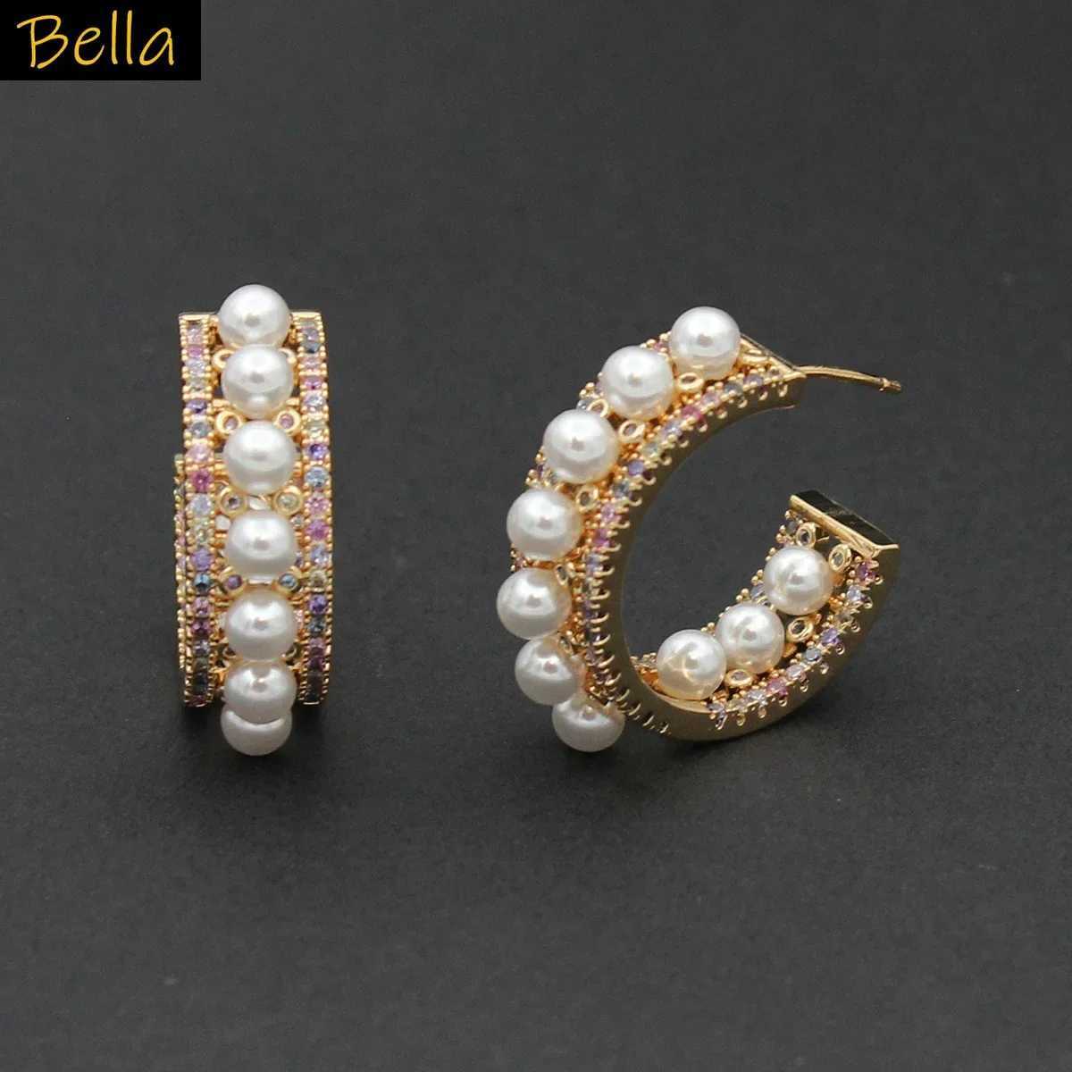 Mini Pearl Hoop Earrings for Wen Jewelry Accories Fem Elegant Opening C She Earrings Gift Wife M Y250714