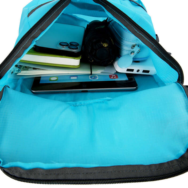 Outdoor folding bag multifunctional large capacity cycling sports travel portable Oxford cloth backpack ultra light