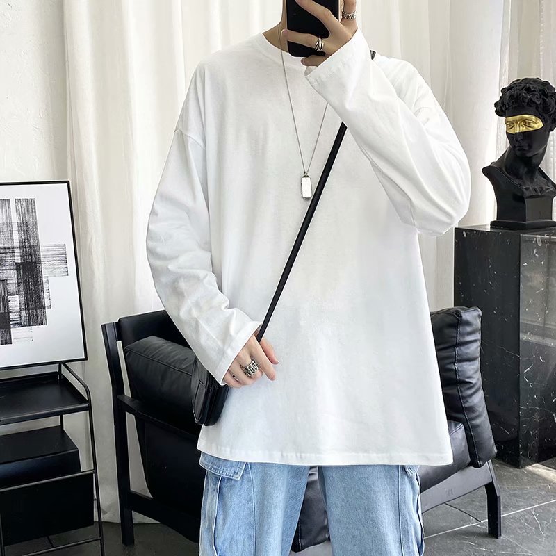 P312 Sweatshirt Men's Fashion Brand Waffle Fake Two-piece 2025 Autumn New Long-sleeved T-shirt