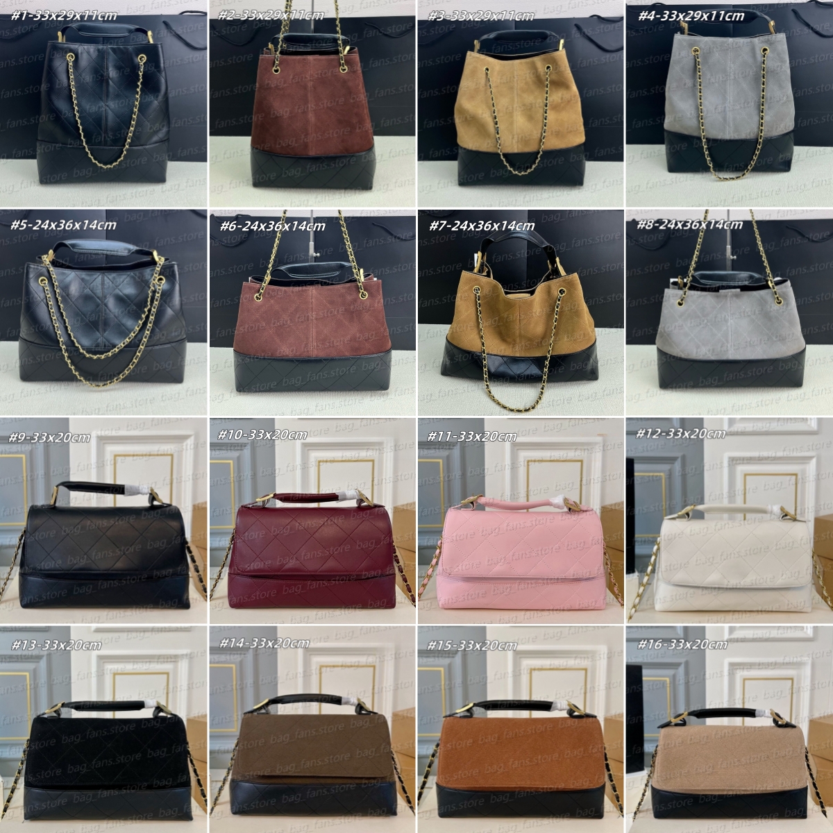 (go off picture not the description) Designer Hansbags Leather Suede Shoulder Bags Women's Chain Tote Bags Classic Festival Gifts 31773