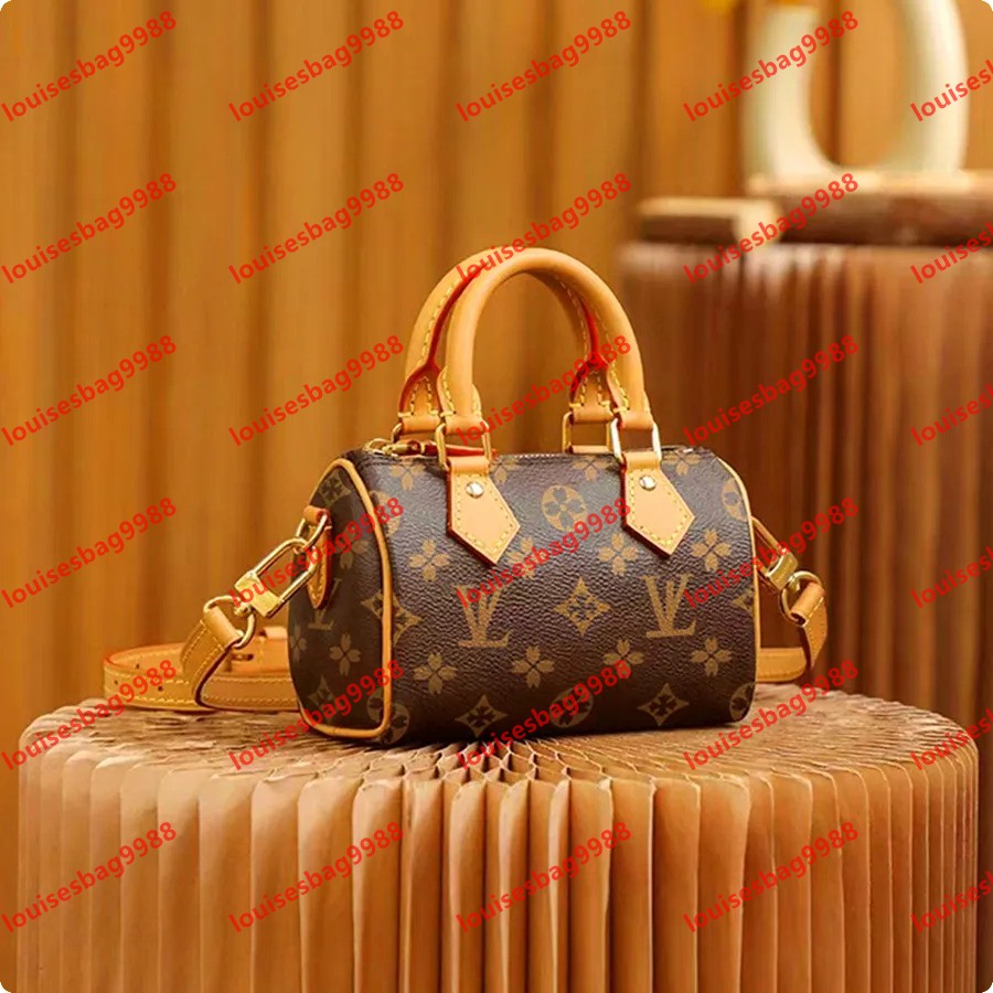 Designer bag Quality High Quick Purse Boston Tote bag Mini Pillow Handbag Women Crossbody Messenger Bag Classic Design Floral Make shoulder bag ac3