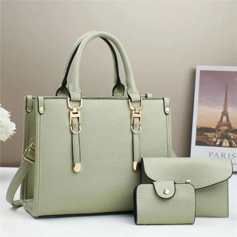 Designer 3 Piece Set Womens Handbags new High Quality Top Layer Leather Shoulder Bag for Women Shopping Tote Bags