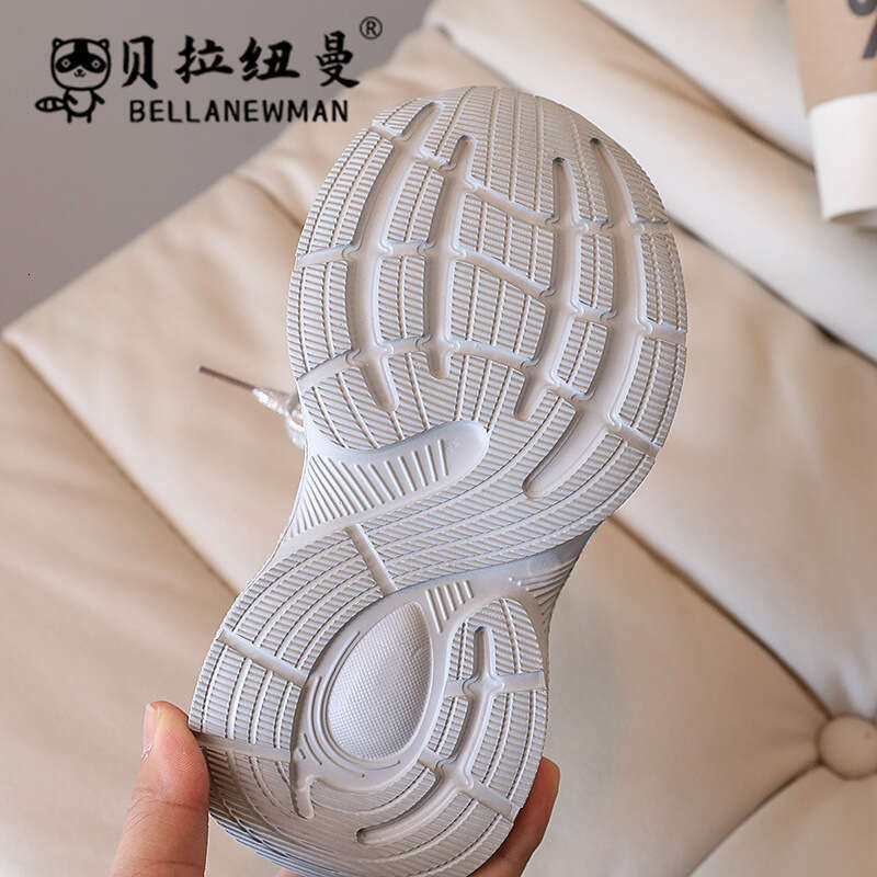 Girls' Fashion Dad 2024 Autumn New Korean Style Boys' Mesh Breathable Sports Student Running Shoes