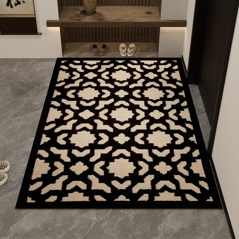 Retro Ethnic Carpets Turkish Persian Rug for Living Room Bedside Bedroom Vintage Floor Mat Entrance Doormat Carpet Large Rug