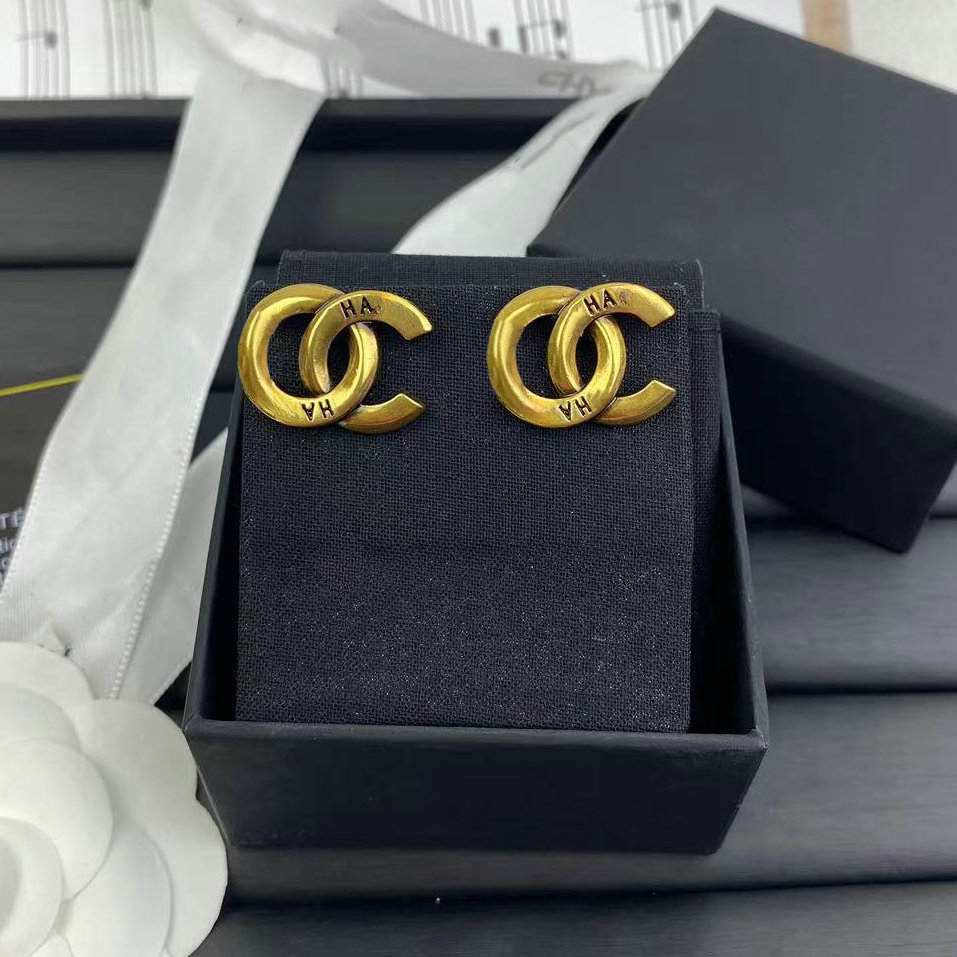 Designer Earrings Womens Studs Gold Earrings Luxury Designer Jewelry Letter Earing High Quality Accessories