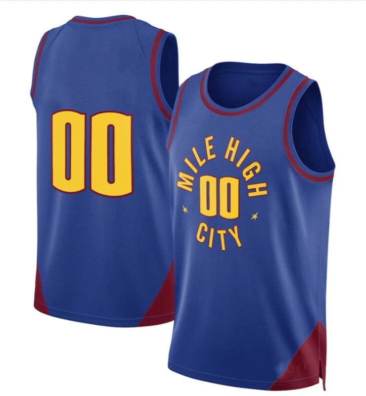 25 26 DEN Nugget Jokic Basketball Jerseys Jamal Murray Aaron Gordon Christian Braun Bruce Brown Cameron Johnson Tim Hardaway Peyton Watson City Jersey