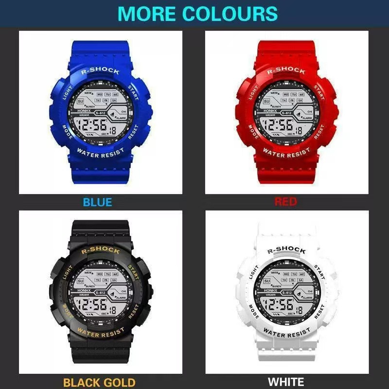 Led Digital A Variety Styles Of Cool Sports Electronic Watches With 4 Buttons Life Watch Zegarek Damski