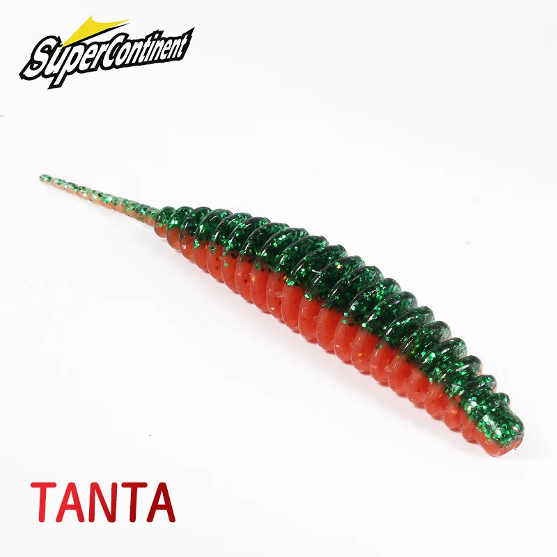 2023 Supercontinent worm bait soft Tanta Fishy smell fishing lures Pesca carp bass lure Isca artificial PVA 250708