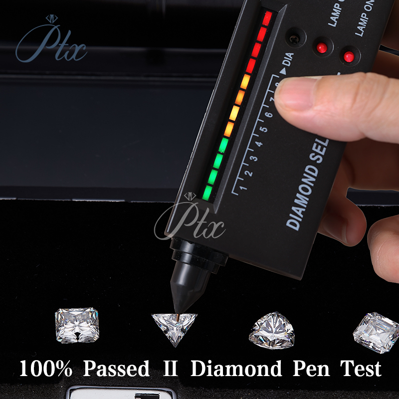 Factory Price 0.1-10 Carat Lab Grown Moissanite Diamonds Loose Stone Various Shape D VS VVS Lab Created Moissanite Diamonds Dropshipping