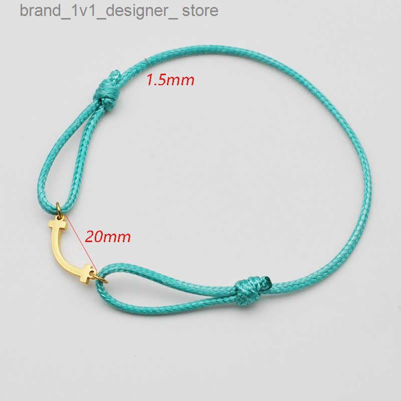 Champion Salsa Style Handwoven Couple Smiley Face Bracelet Fashion Adjustable Rope Jewelry S250714