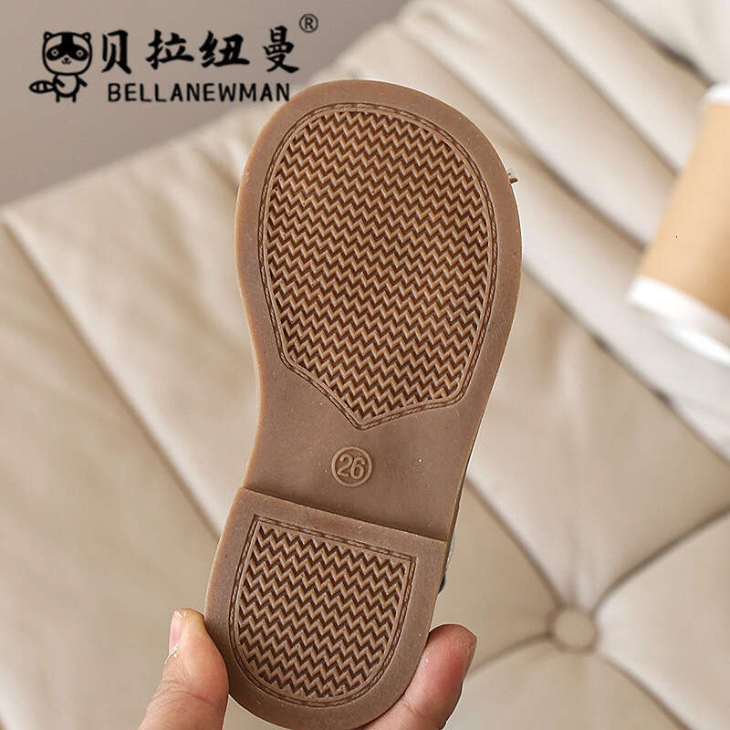Choice Hot-Selling Girls' Bow Princess Sandals 2025 Summer New Children's Fashion Soft Sole Beach Shoes