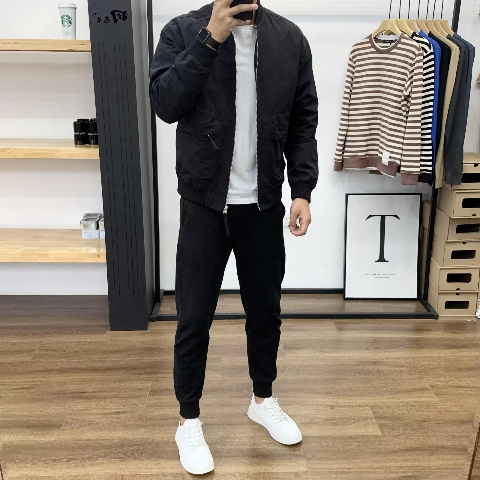 Spring and Autumn Men Clothing Coat Sales of Jackets for Men in Jackets Man Mens Coats Campus Baseball Uniforms Mens Winter 250708