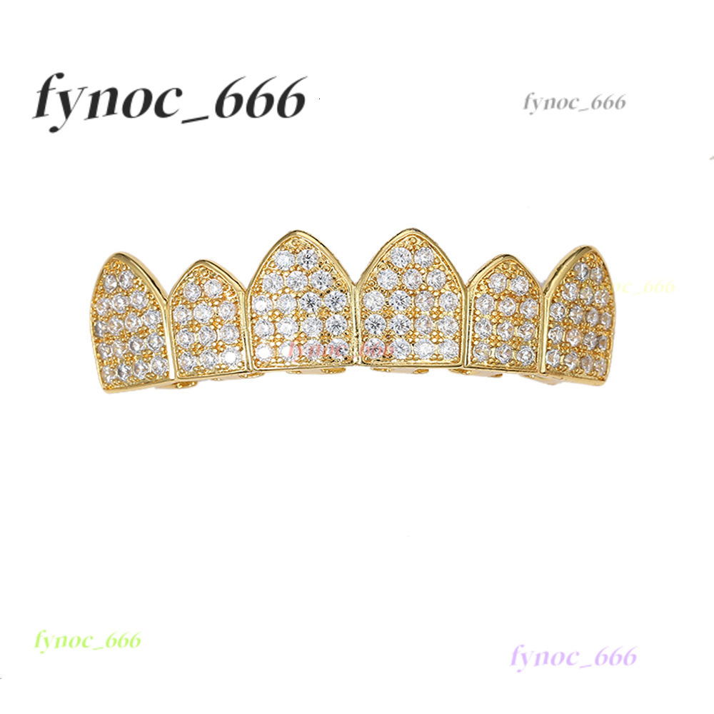 Bling Crystal Diamond Teeth Grillz for Unisex Cubic Morganite Paved Punk Teeth Grills Top Bottom Set Party Hip Hop Jewelry
