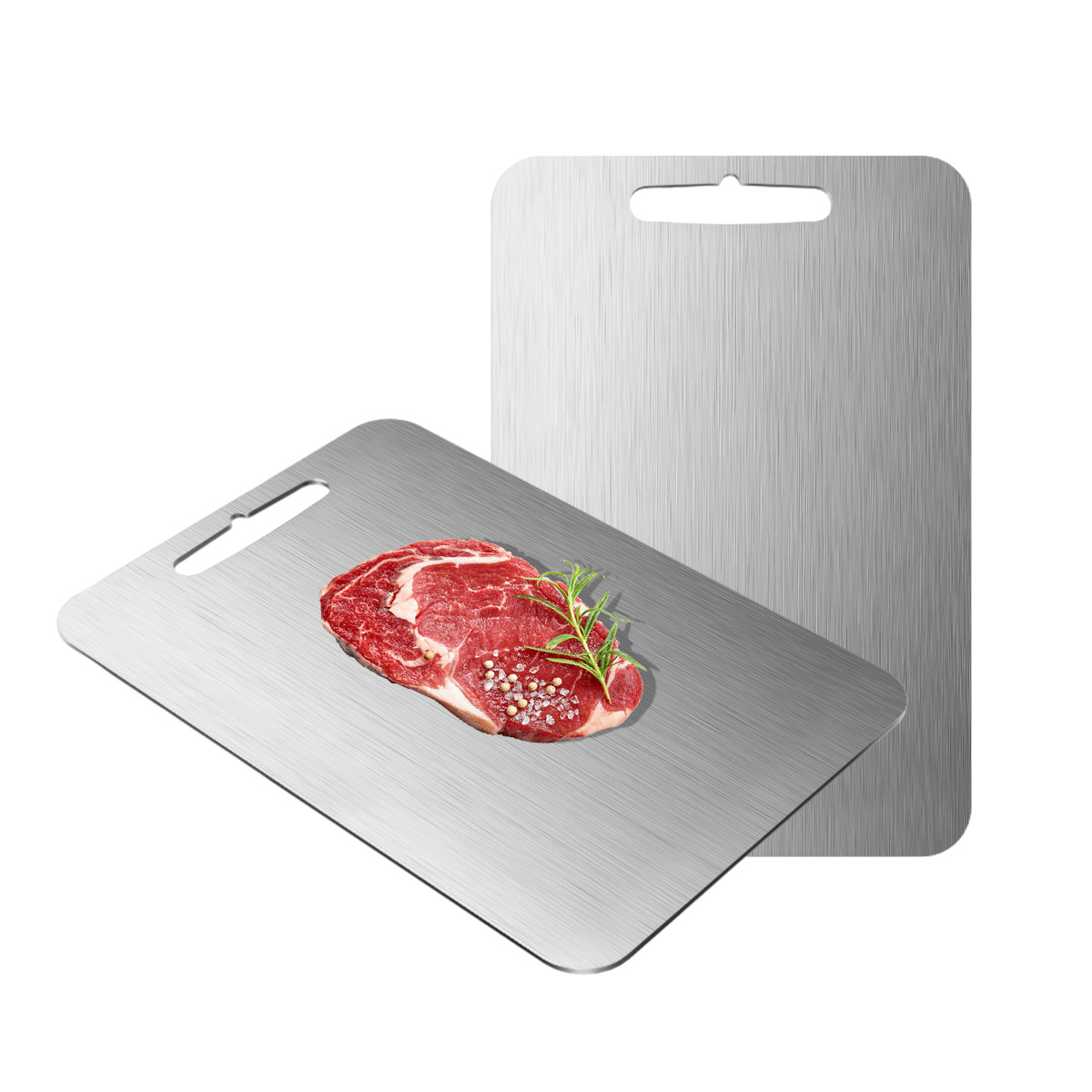 Food Grade Kitchen Pure Titanium Cutting Board Easy Clean Design Anti-Mold & Antibacterial with Rust Resistance big size