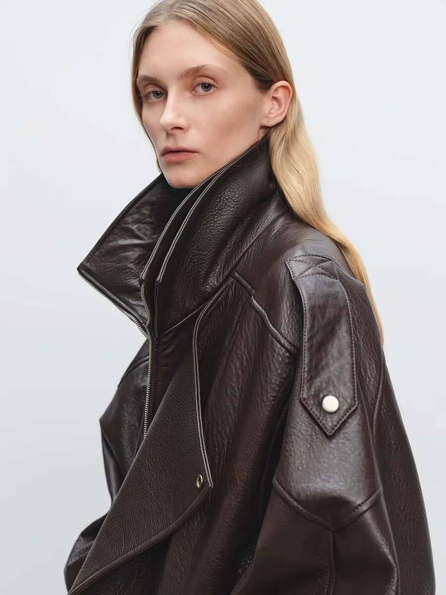 Mauroicardi Spring Oversized Black Soft Pu Leather Jacket Men Long Sleeve Belt Designer European Fashion Clothes 2025