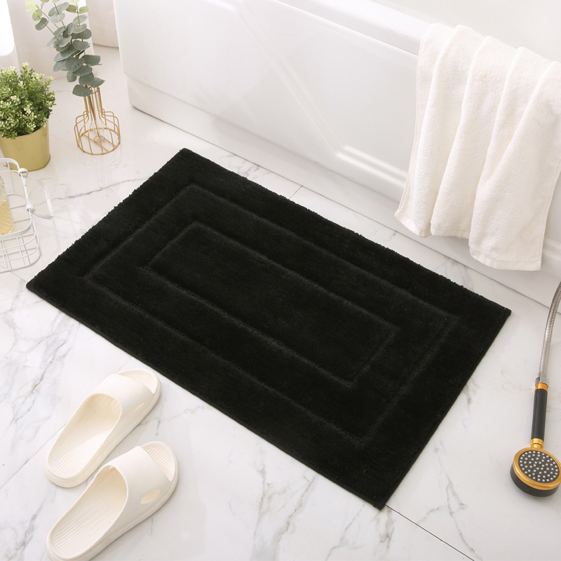 Designer carpet Thickened bathroom absorbent floor mat Toilet door foot mat Toilet non-slip mat Door mat Household carpet