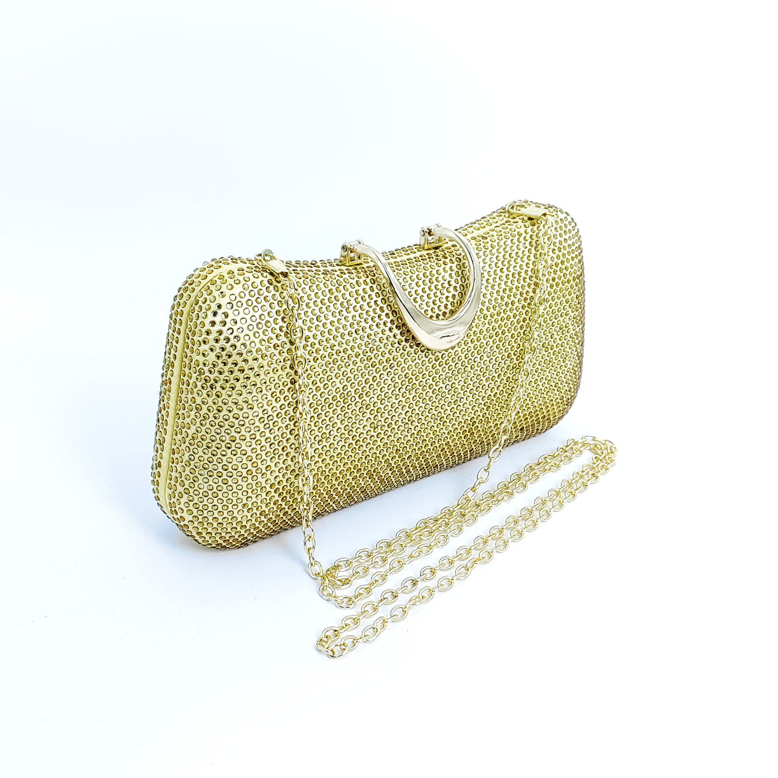 Sparkling Rhinestone High-End Womens Evening Bag Fashion Crossbody Bag Inlaid Diamond Womens Bag Wedding Bag