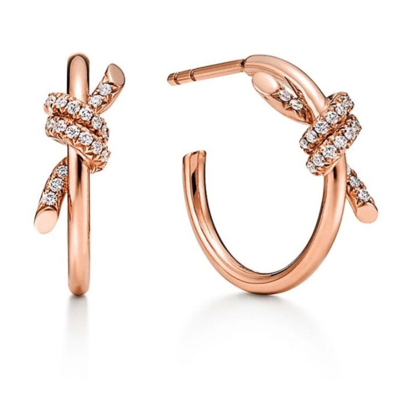 Gold Earring Designer Earrings For Women Gold Plated With Fashion Letters Stud For Girls Gift Box Packing