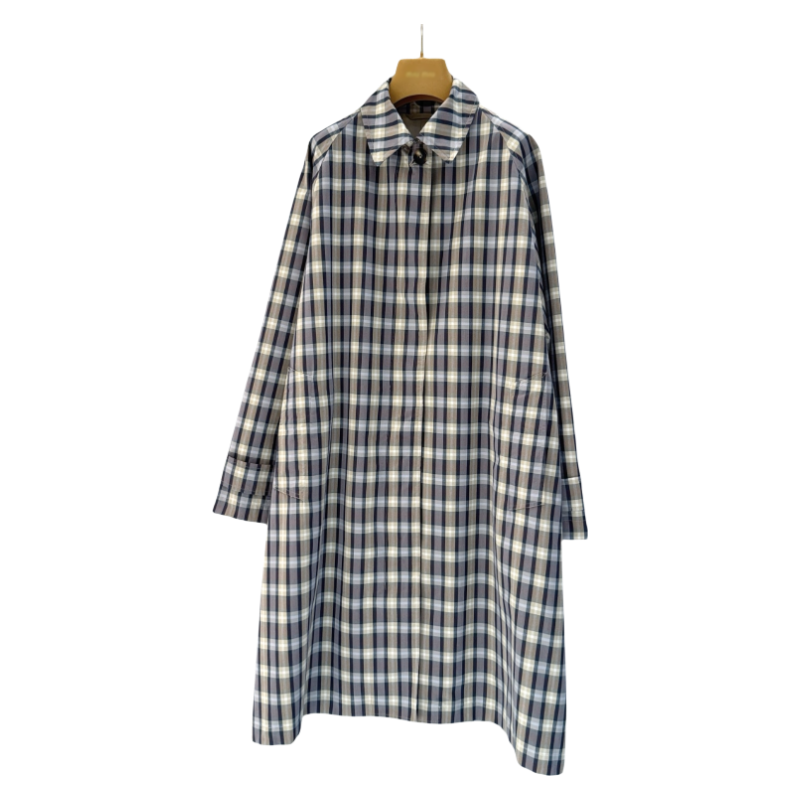 T ROW brand Designer Trench Tavishina silk long coat for woman elegant OOTD