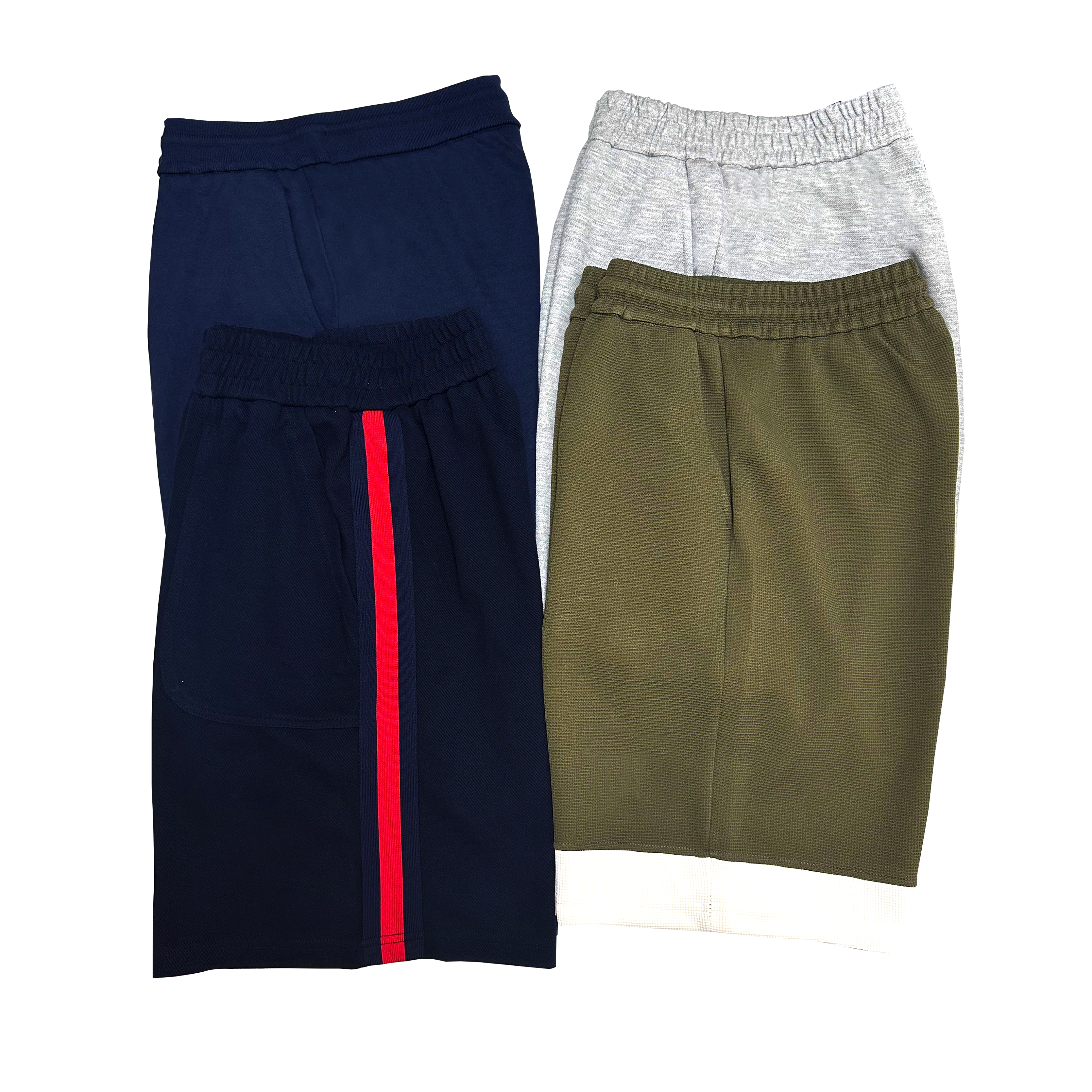 Fashion casual shorts, cool summer plus size shorts, thin pants for boys, loose and fattened pants, and fat overalls for middle pants.