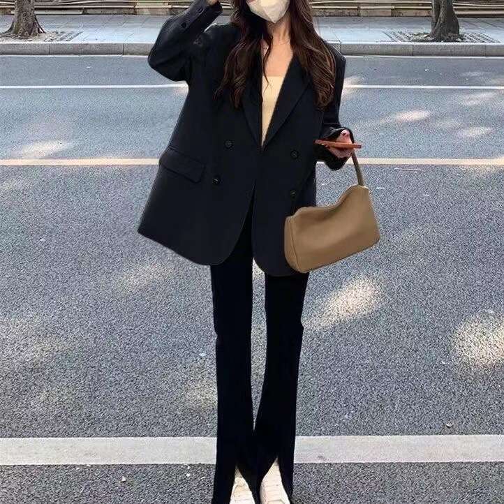 Spring And Autumn Casual Women's Suit New Design Sense Niche Plus Size Petite Blazer Jacket B5