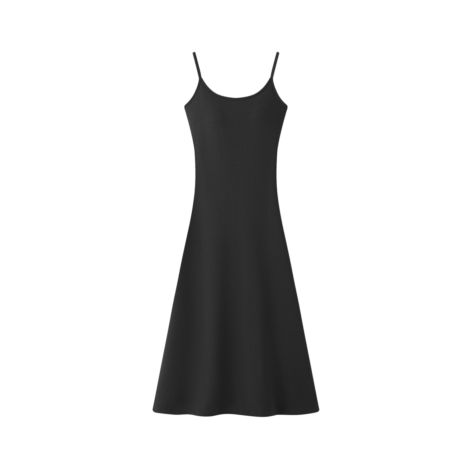 G929 Snow Cotton Tencel French Dress Waist Sling Women's
