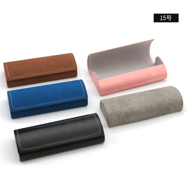 Pink Suede Glasses Case Fashion Simple Glasses Storage Box Portable Myopia Sunglasses Acetate Mirror Glasses Storage Box 250526