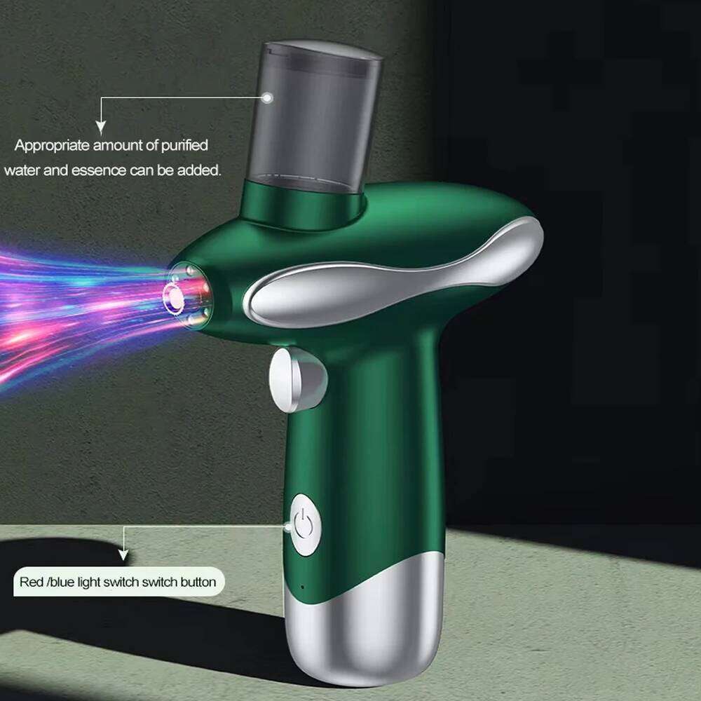 Blue Red Light Therapy Skin Moisturizing Nano Mist Sprayer Portable Airbrush Steamer Spray Skincare Oxygen Facial hine