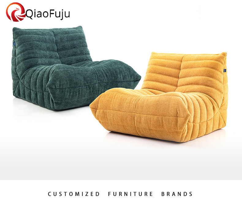 single sofa Vacuum Compression Sofa Caterpillar Full Sponge Lazy Compression sofa Single Chair Balcony Living Room compressed sofa chair