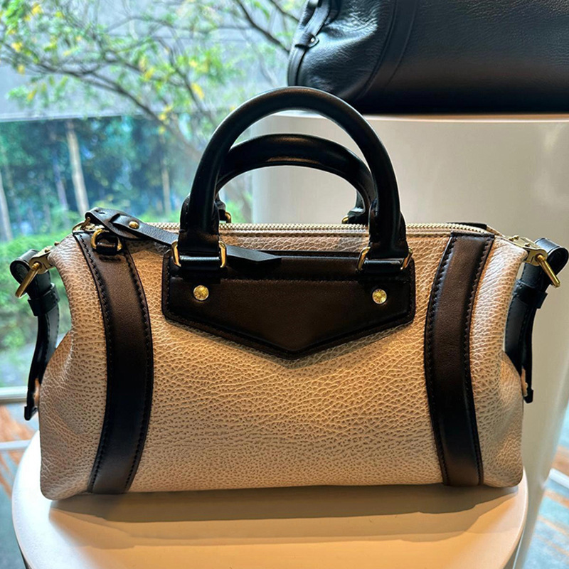Women's Handbag 2025 New Minimalist Boston Bag High-quality Commuting Handbag Multifunctional Large Capacity Shoulder Crossbody Bag