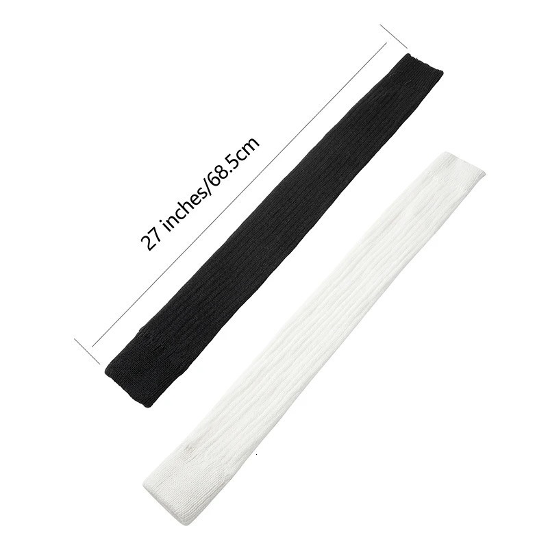 AOTOLK Leg Warmer Sexy Socks Over Knee Stockings Winter Warm Soft Gaiters Leggings Hollowed Foot Heel Female Long Sock 250703