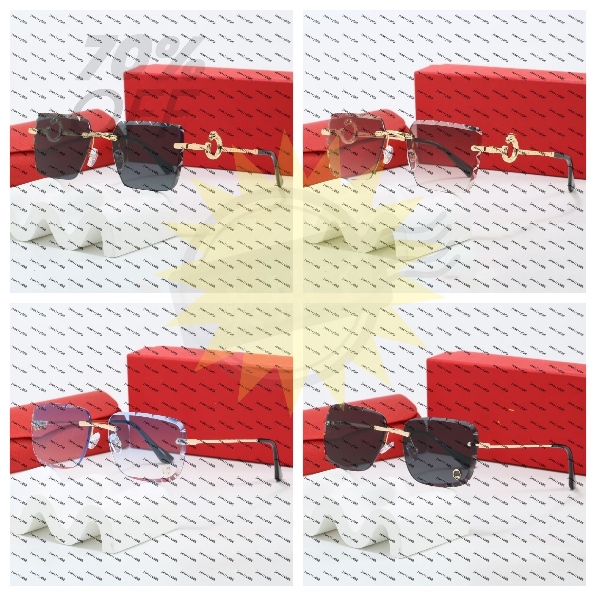 designer sunglasses women eyeglasses mens sunglasses blue light glasses travel decorations Party Christmas GiftsUV resistant multi-color 2024 new model with box