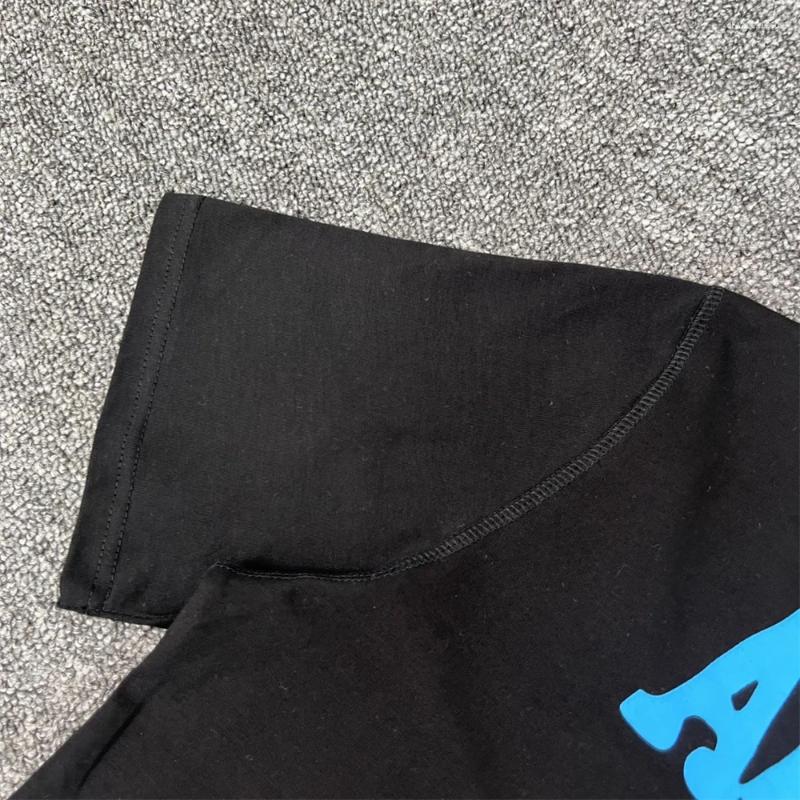 Men's T Shirts 2025ss Embroidery Logo People Shirt Men Women Black Summer Style T-shirt Top Tees